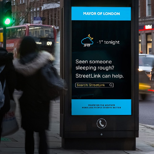 London Mayor “Homelessness”